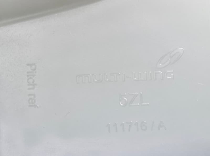 Blade code stamped on root